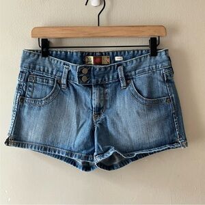 OLD NAVY Y2K Ultra Low Waist Denim Shorts